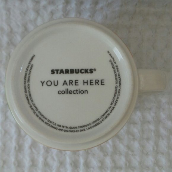 Starbucks Coffee Mug You Are Here Collection ILLINOIS 14 Ounce 2015 Abe Lincoln - Picture 6 of 7